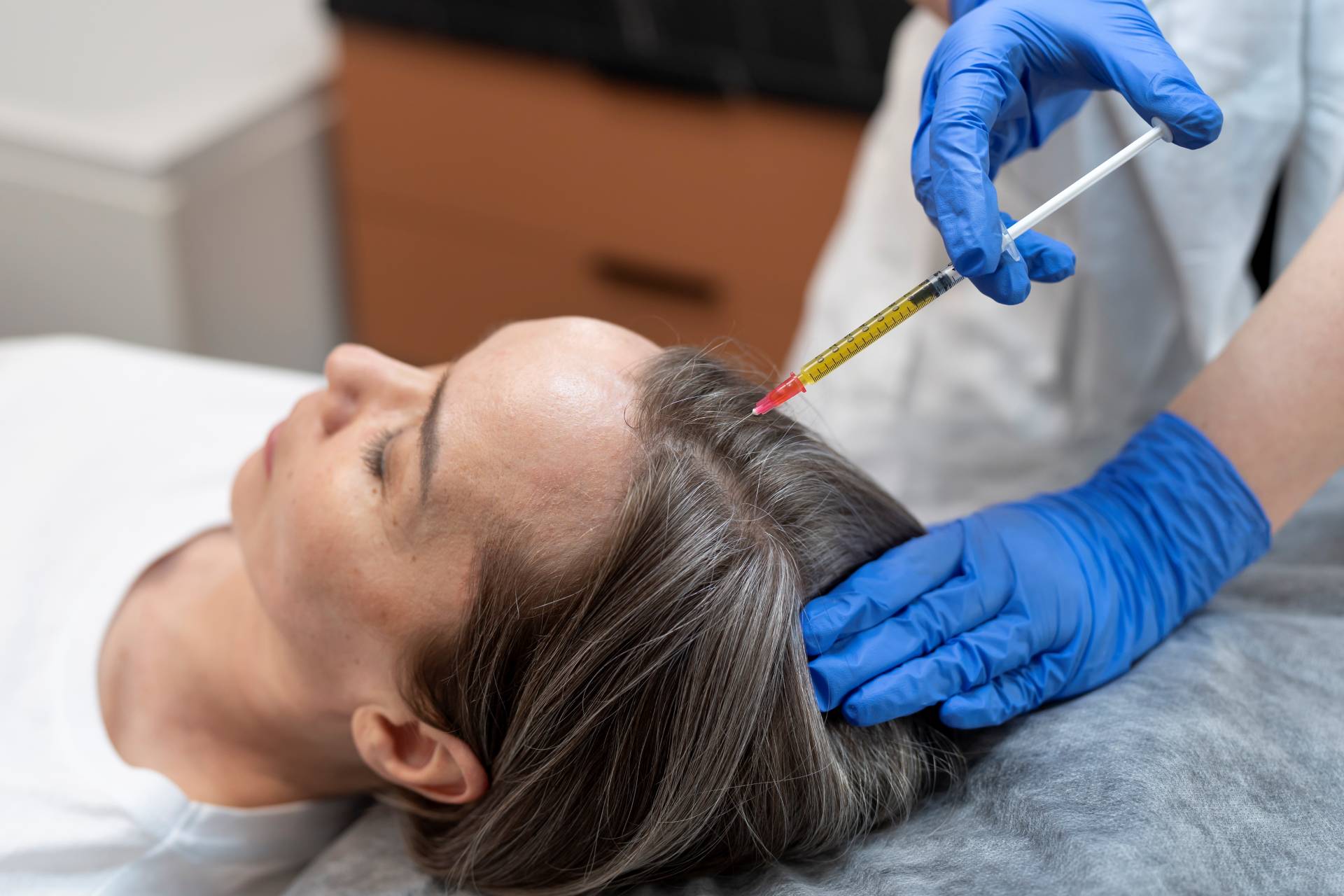 GFC therapy for stronger hair growth and reduced hair fall by Dr. Vaishna Aesthetic Physician