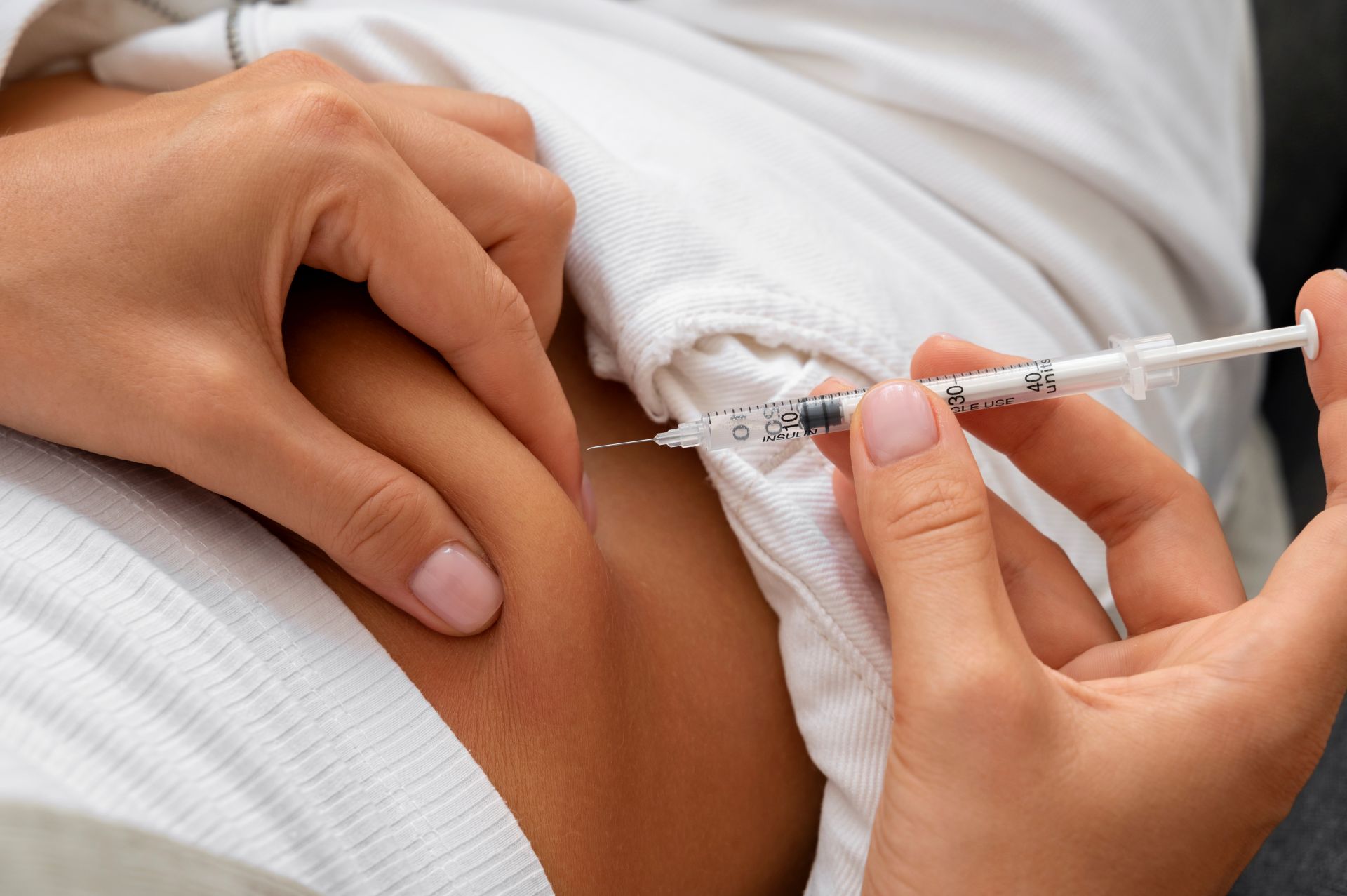 Fat dissolving injections to reduce stubborn fat and contour the body by Dr. Vaishna Aesthetic Physician